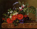 Johan Laurentz Jensen Still life with roses painting